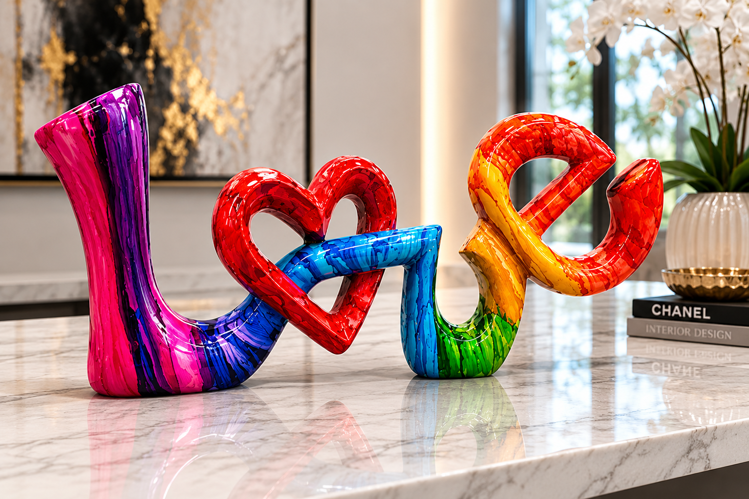 Love in Motion Sculpture
