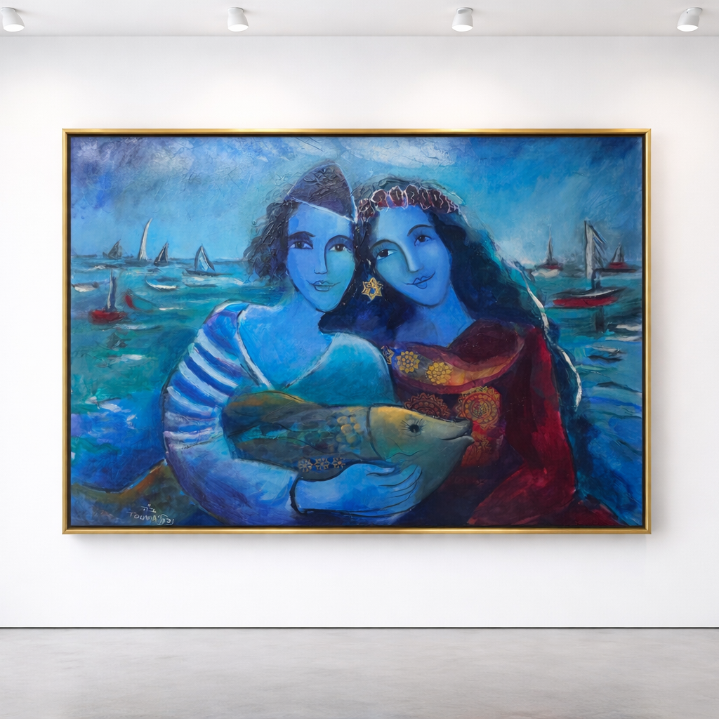 Touvia Naftali - ORIGINAL - The wedding