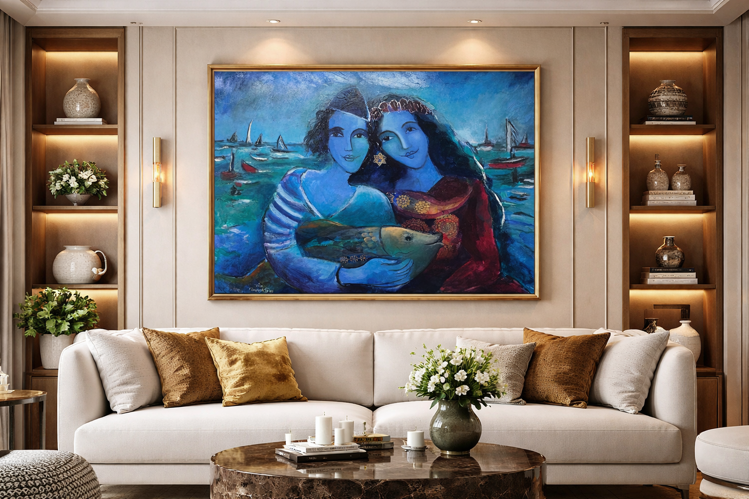 Touvia Naftali - ORIGINAL - The wedding