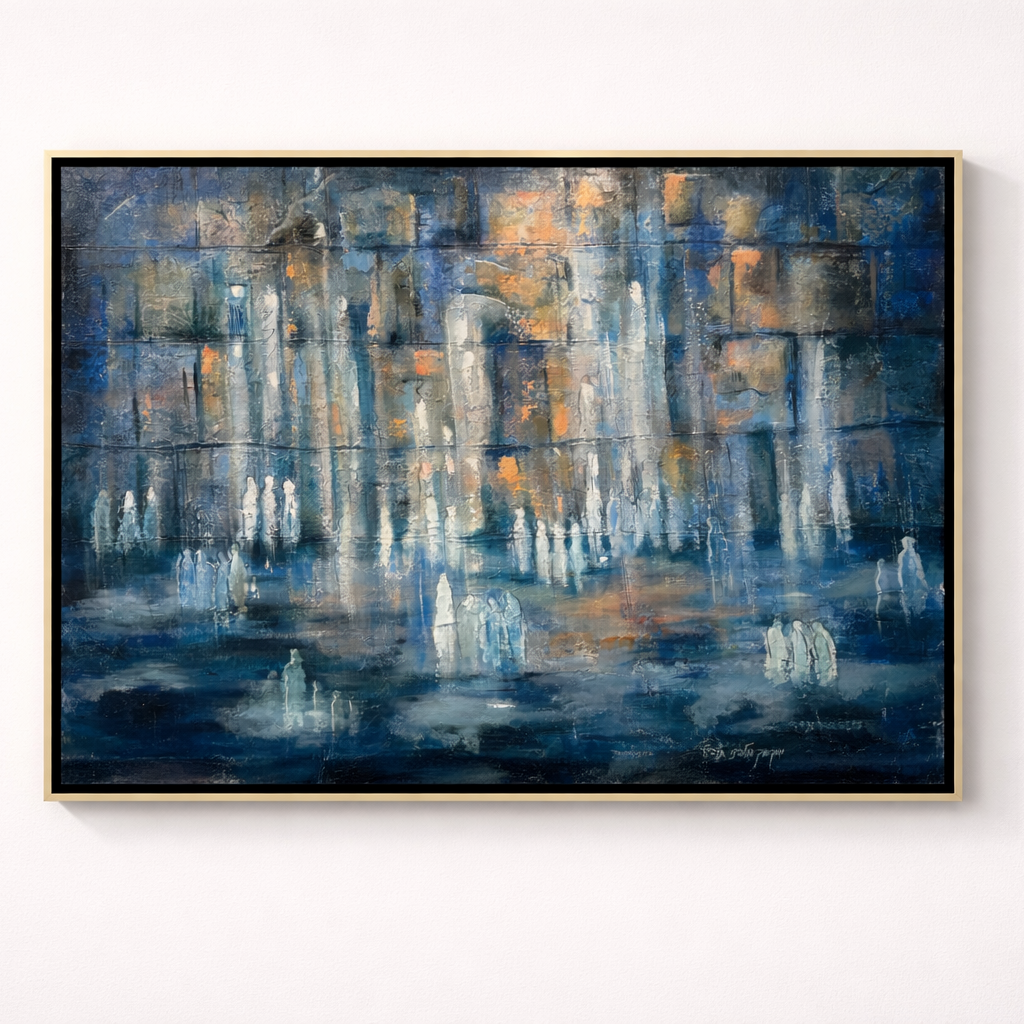 Touvia Naftali - ORIGINAL - Blue Kotel
