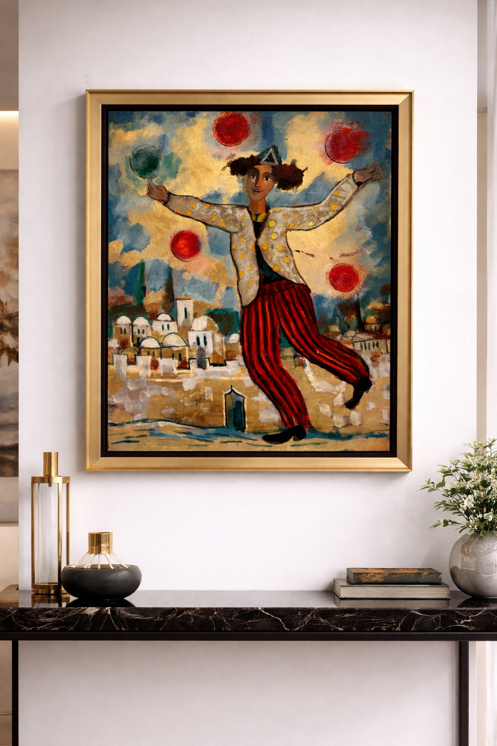 Touvia Naftali - ORIGINAL - Jerusalem Clown