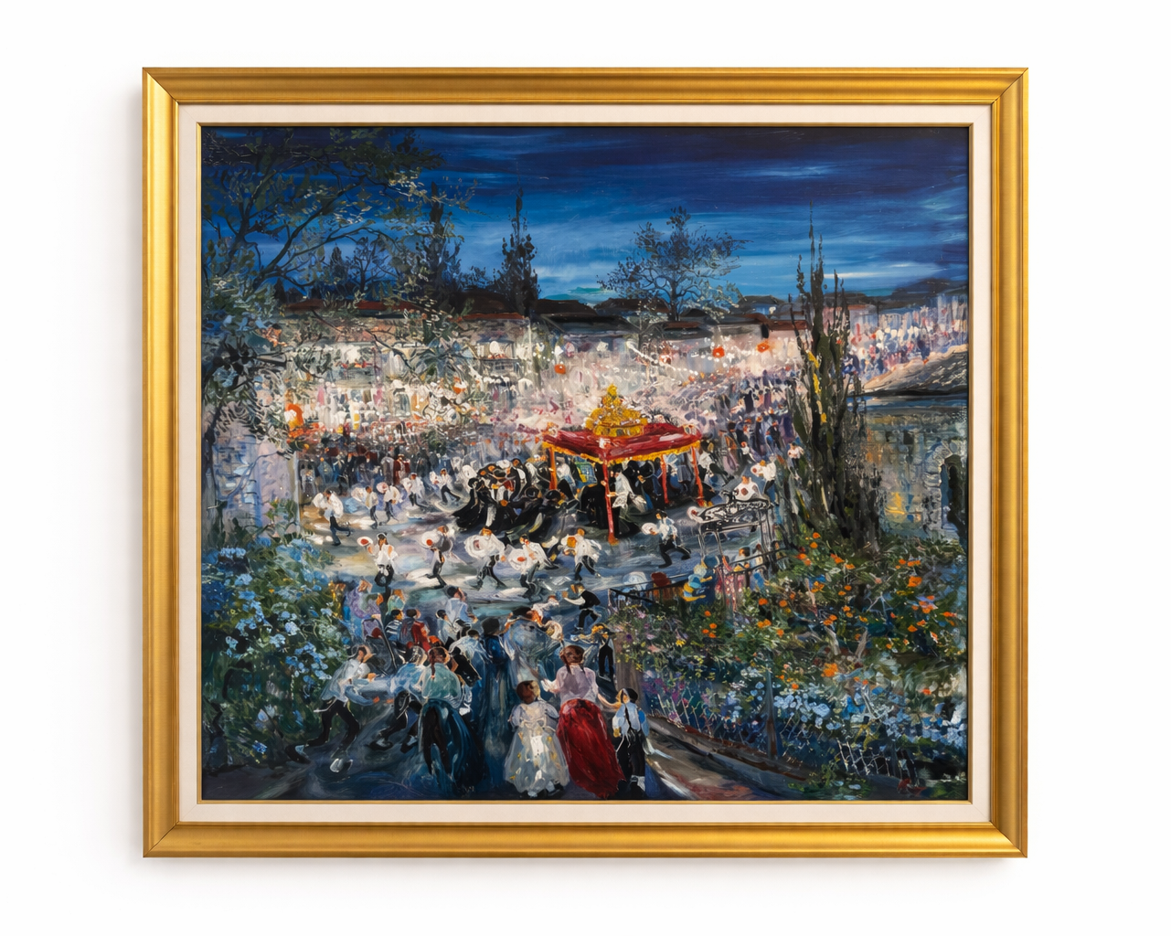 Harnasat Sefer Torah - Huvy - Mixed Media