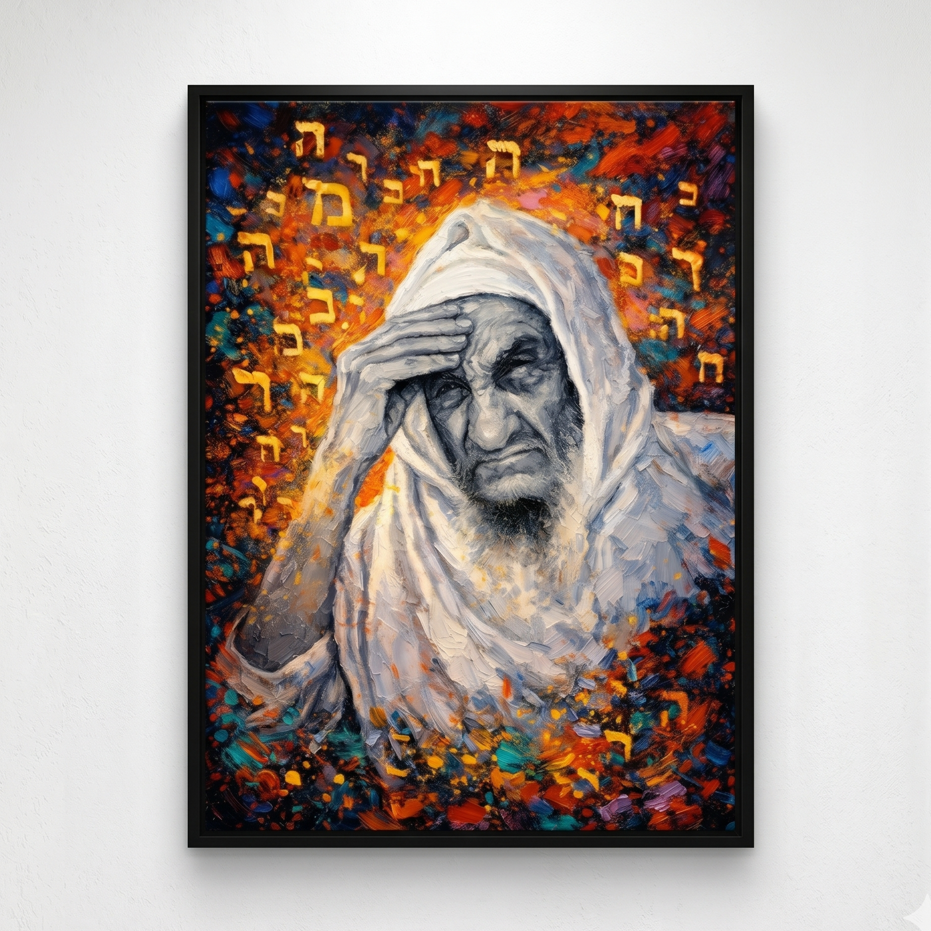 "Sacred toughts" Baba Sali ( red version )