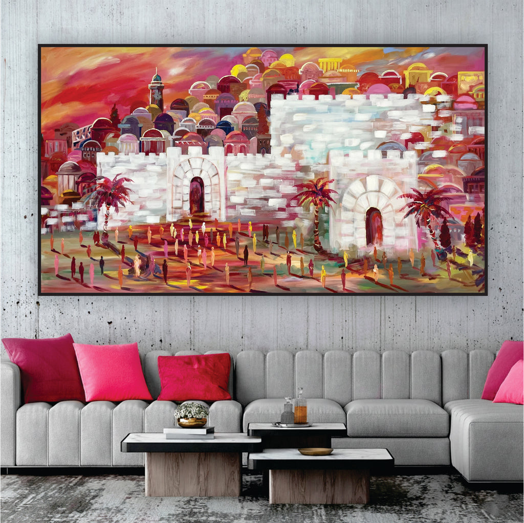 "Sunset Over Jerusalem"
