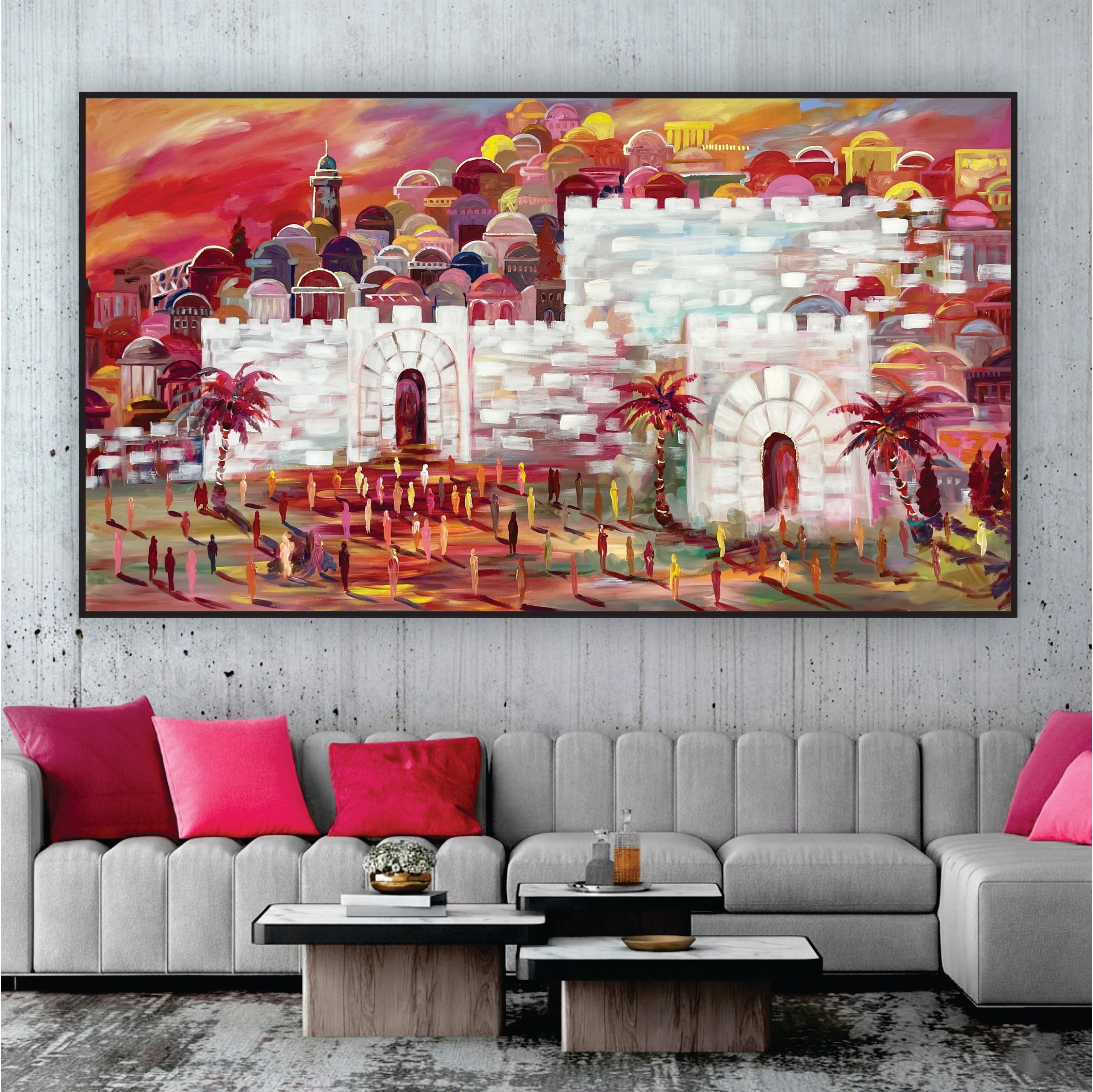 "Sunset Over Jerusalem"