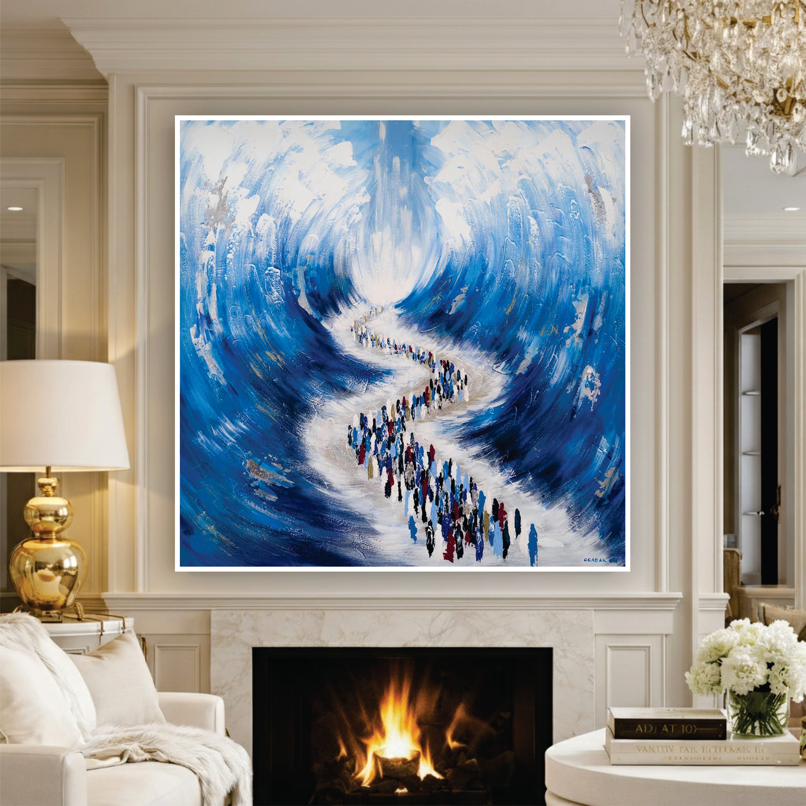 The Crossing of the Sea - by Anna Grabar