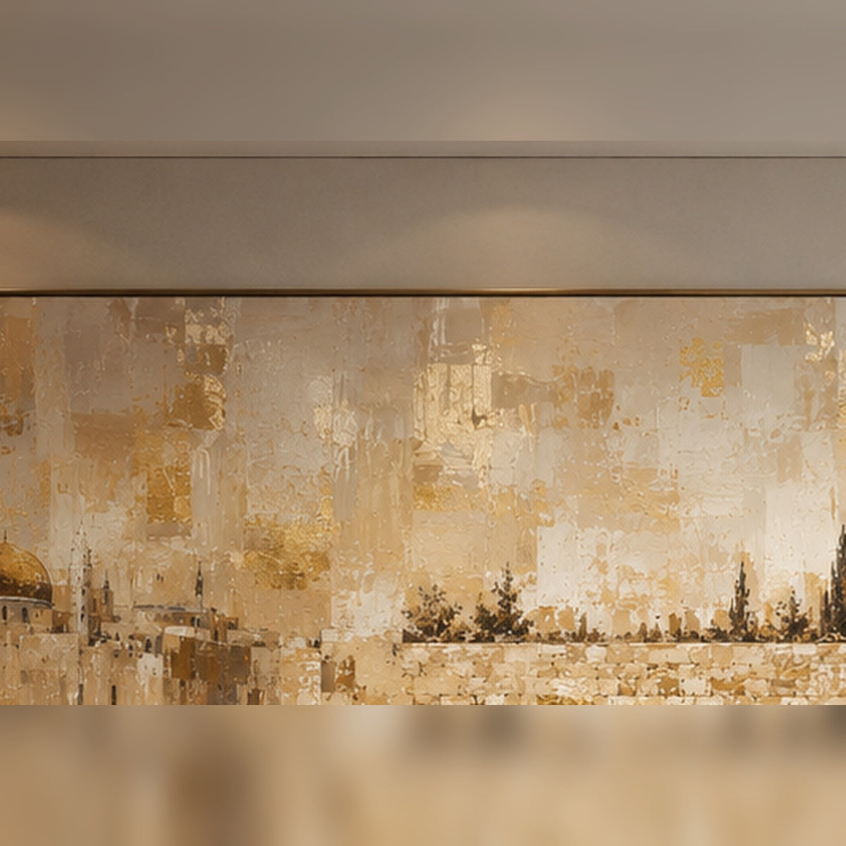 Tallit at the Golden Dome by Raphael Moshé — flat art